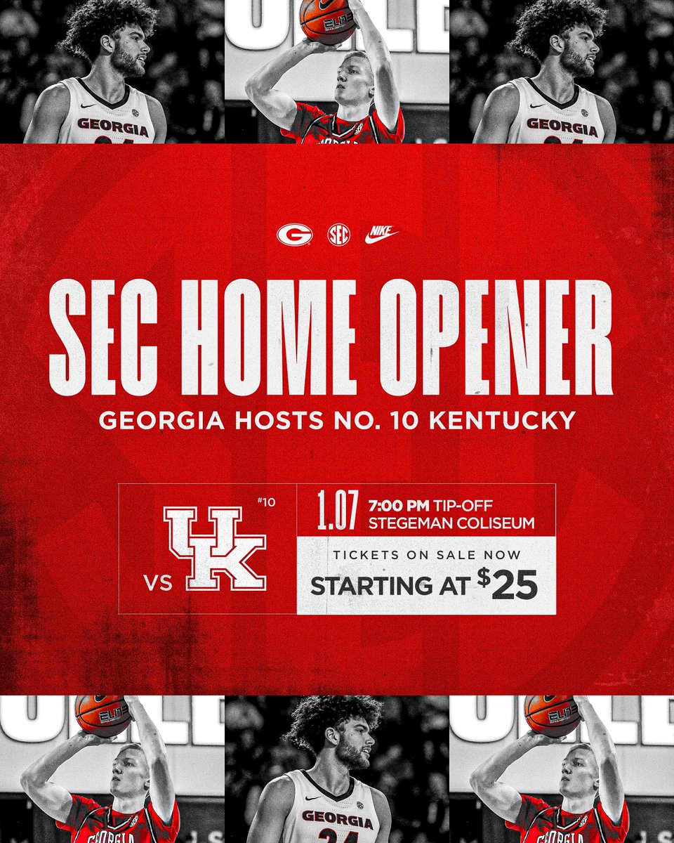 UGABasketball's tweet image. We need the Steg rocking on Tuesday❗️ 

Get your tickets for our SEC home opener against No. 10 Kentucky! ⤵️

🎟️ gado.gs/sechomeopener

#GoDawgs