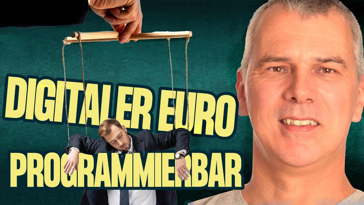 MiesesGeld's tweet photo. 🚨Der digitale Euro - FREUND oder FEIND?🚨
Mit dem Technologieveteran, Gründer und Autor Leon Schumacher | @CIOekho werfen wir einen Blick hinter die Kulissen des digitalen Euro. Viel Spaß mit dem Interview.
▶️ https://t.co/tN58td3ahQ https://t.co/aX3GvudIeN