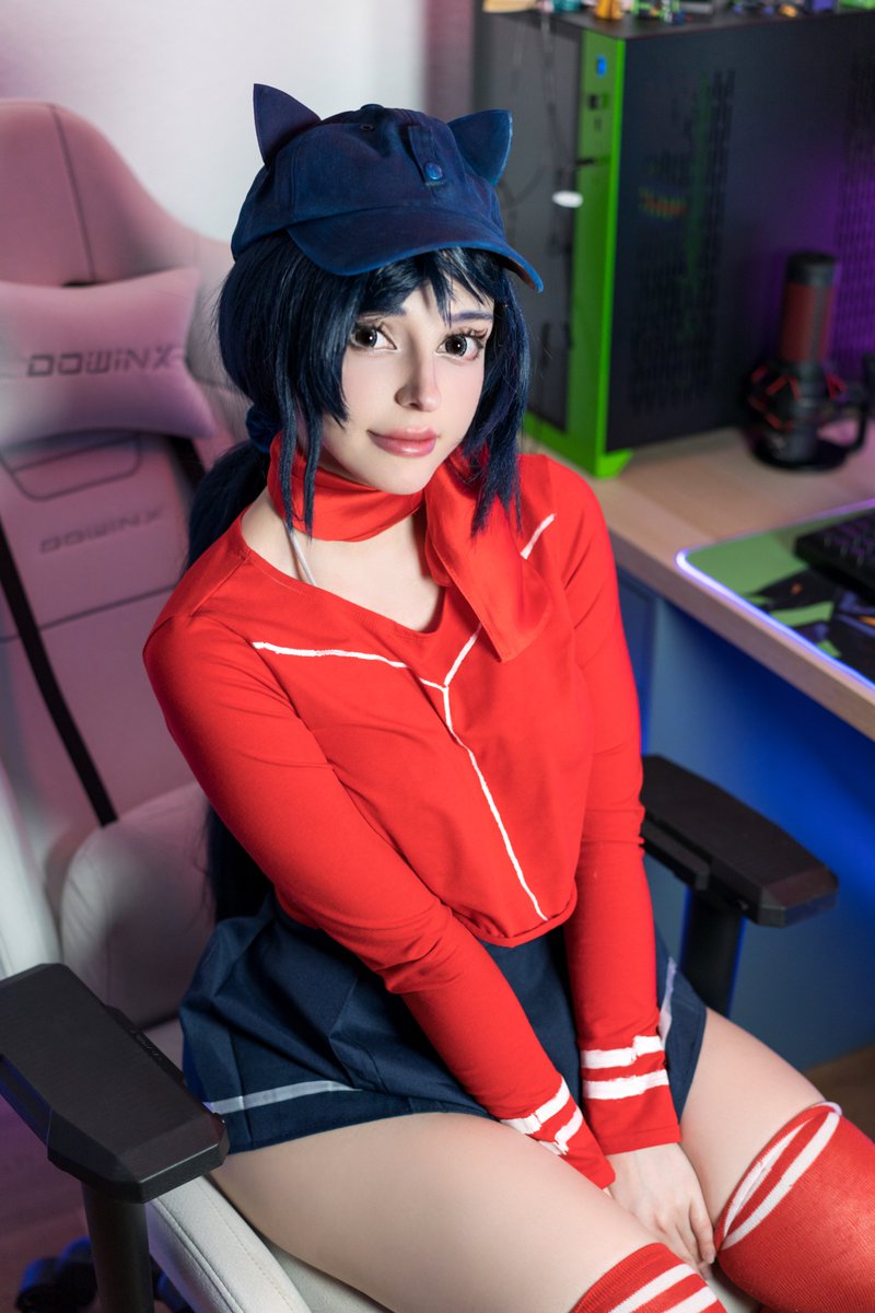 hioshicos's tweet image. Say “yes please” if you want to cuddle with us
My Cappie cosplay by Hioshicos 
#mita #miside