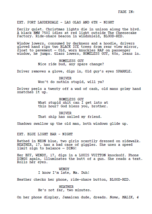 #Firstpagefriday #1stpagefriday With all the insanity  in the news lately, figured I'd turn The Drive To Kill into a Christmas Movie . . . Happy Holidays