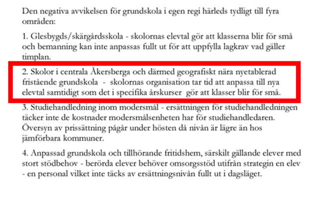 Sveriges skrytigaste kommun, Österåker har fått problem sedan IES etablerade sig. Nu kommer de tvingas se över sin skolstruktur, lägga ner skolor som har för små klasser och bussa eleverna till andra enheter. 

Bra jobbat av politikerna!
