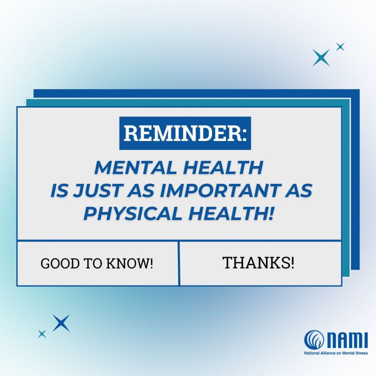 Mental health IS health.