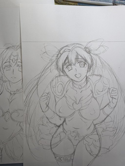 只今今月19日に開催される
美少女パラダイス6に向けて色紙作成中です。
今回も何とか10枚前後は作って持っていきたいですね😅💦

本年もどうかよろしくお願い致します。🙇🙇🙇🙇🙇
#美少女パラダイス6 