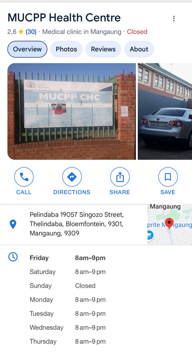 MUCCP doesn't have a 24hr casualty/ emergency department. They have a 24 hour "labour ward" ran by midwives. If that man had went in there, what help was he going to get from a labour ward? 

The Free State DoH should definitely think about a 24hr casualty in MUCCP though.