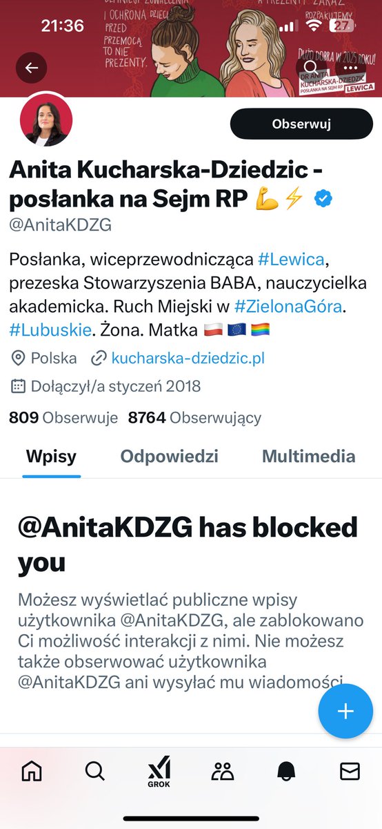 Szybko poszło… wystarczy posełce lewicy Kucharskiej-Dziedzic przypomnieć jej własne słowa i od razu foch
