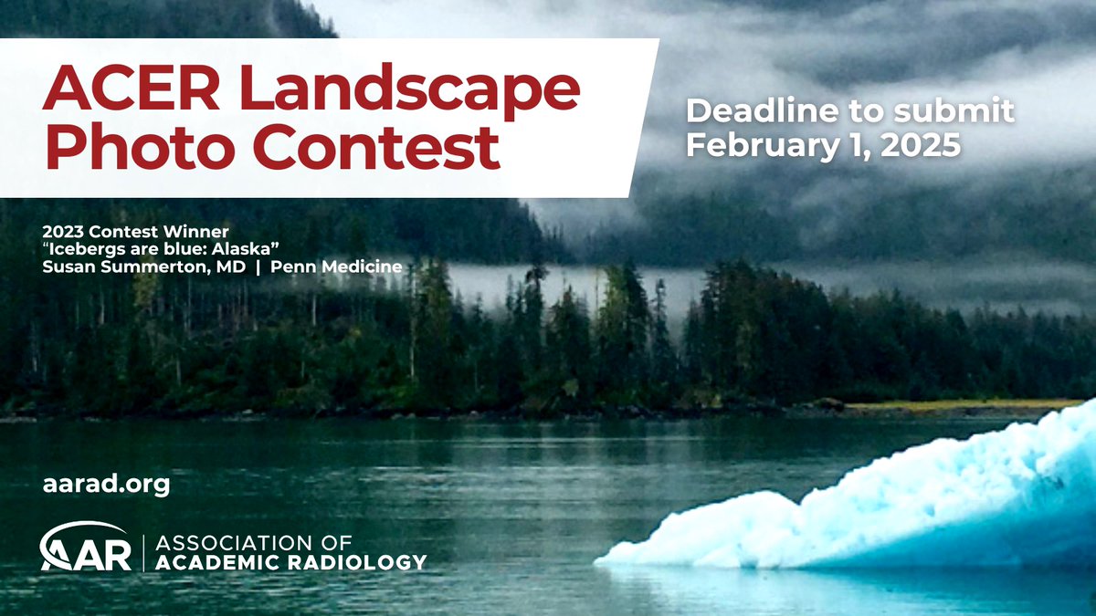 Calling all ACER and AAR members! We're searching for the perfect landscape photo to grace the front cover of The ACER Connection (spring issue). 

More information at aarad.org/acer-landscape…
Winner announced by February 15, 2025

#AARad #LandscapePhotography