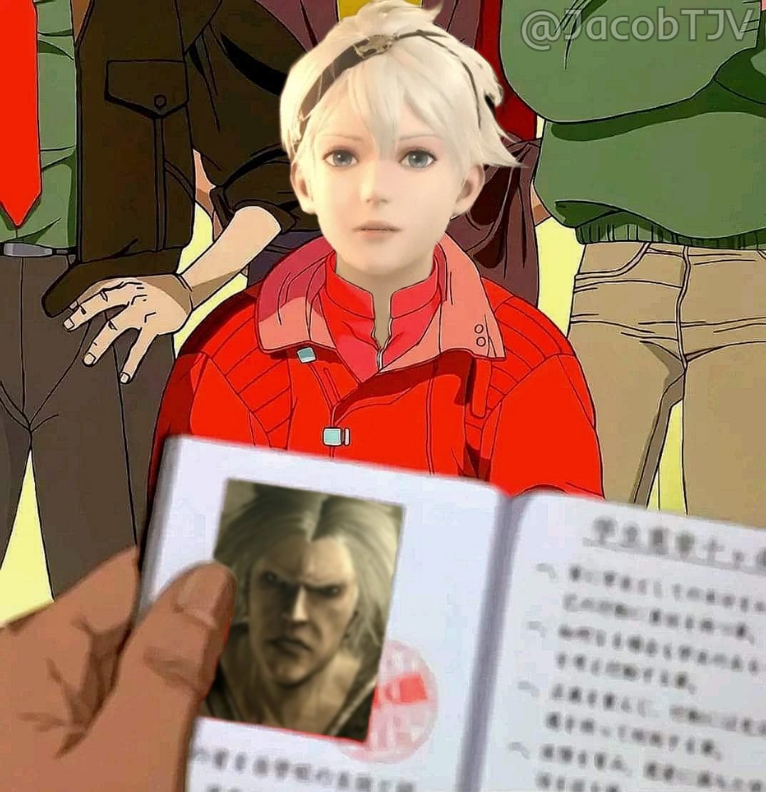 Bringing back a meme I made when trying to explain to someone the difference between NieR Replicant and NieR Gestalt