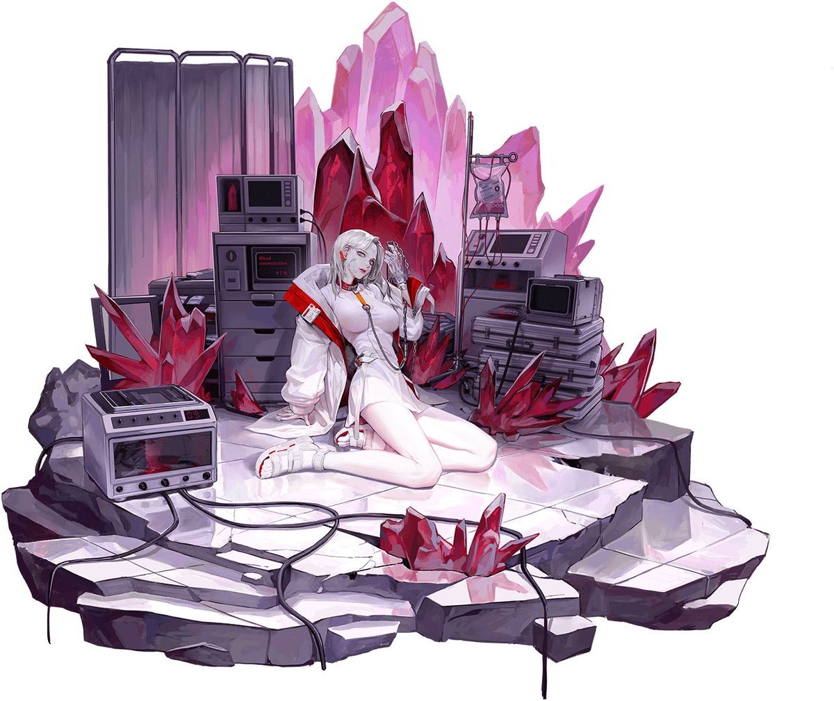 Disabled characters in PTN!

Saw a thread in another fandom and thought it’d be nice to share some of the representation in our game ^^

Lisa - Injured right arm, no longer able to write or draw with it
Victoria - Near-nonexistent immune system