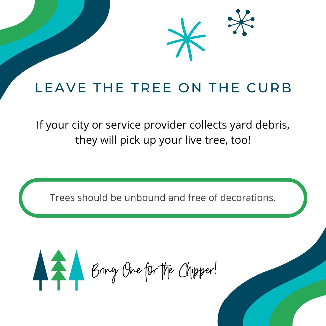 keepcarrollbeau's tweet photo. 🌲 (1/4) Christmas is over and your live tree needs to go… but where? There are several ways for disposing of Christmas trees – but first, make sure to remove all the ornaments and lights. 

#bringoneforthechipper  #kgbf #keepgeorgiabeautifulfoundation @kabtweet https://t.co/Rycg2cXQim
