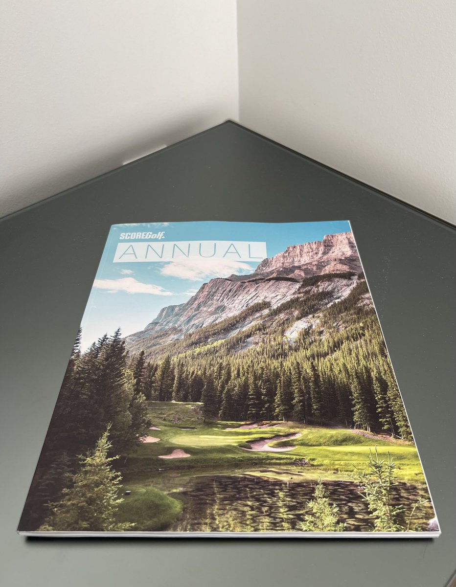 thejeffbrooke's tweet image. Love the direction @SCOREGolf has gone with its new Annual. Superb storytelling, photography, design. Premium stuff. Get one.