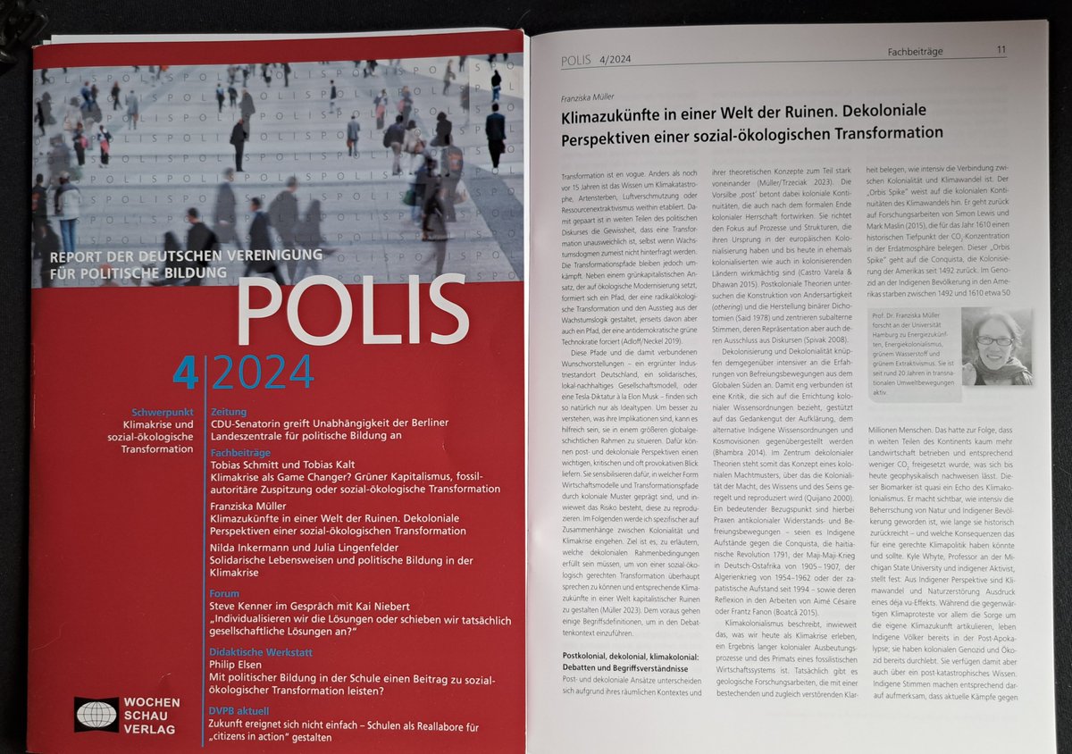 Franziska Müller🏳️🌈 squirrelista.bsky.social (@squirrelista) on Twitter photo Juhu, Belegexemplar zu Klimakrise & sozialökologischer Transformation in der Politischen Bildung! <a href="/Wochenschau_Ver/">Wochenschau Verlag</a> <a href="/StKenner/">Steve Kenner</a> Juhu, Belegexemplar zu Klimakrise & sozialökologischer Transformation in der Politischen Bildung! <a href="/Wochenschau_Ver/">Wochenschau Verlag</a> <a href="/StKenner/">Steve Kenner</a>