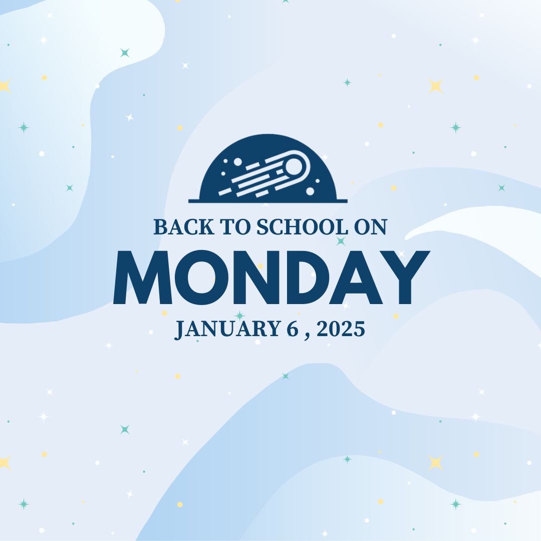 Welcome back, Epic Charter Schools! We hope you had a fantastic break and are ready to return to school on Monday, January 6, 2025.
