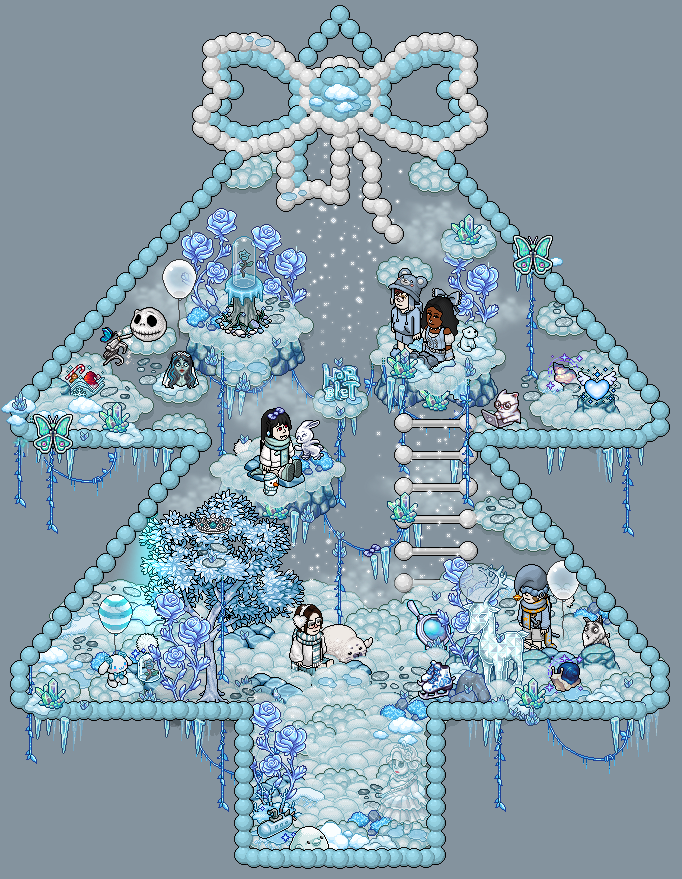 Vamp_HB's tweet image. NOZ -  A Grande Árvore Do Habblet ❄️

Nick: Vamp
#NatalHabblet

2024 Não seria o mesmo sem vocês! Obrigada por fazerem parte do meu dia a dia, aturar meus surtos e me fazerem rir constantemente. AMO VOCÊS!! ❤️❄️