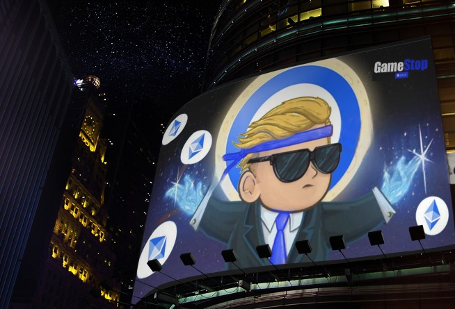 💎 $GME on Base Meme Contest  💎

Announcing the 1st $GME on Base meme contest.

Our CTO has secured a billboard in Times Square to display a $GME-themed meme this coming January to support the imminent MOASS.  

The best meme creator will win $420.69 and have their meme