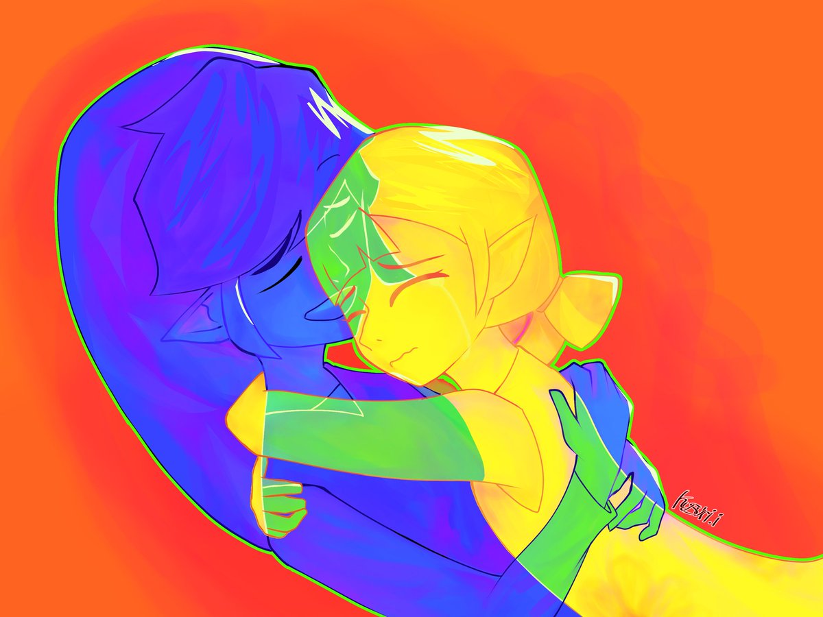 Kusuri_ii's tweet photo. I depend no you #Zelda https://t.co/RNeT796Tfd