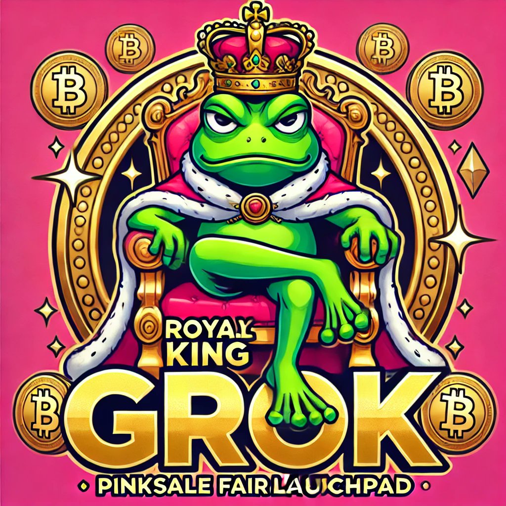 #TodayGoldenGalatasaray #CyberGamer #memurgecinemiyor #KenetlenTrabzonsporlu #millenicom

pinksale.finance/solana/launchp…

✅🚀Kripto Tahtının Yeni Hükümdarı Kraliyet Kralı Grok'a katılın, Kraliyet Deneyimini Yaşayın ve 2025'te Kralın Karlarını Paylaşın! 💪 Birlikte tarih yazalım💪✅