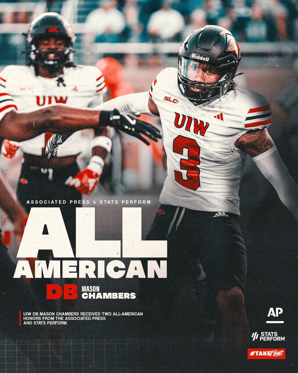 UIWFootball's tweet photo. 🫡 to our All-Americans 

#TheWord | #TakeFlight https://t.co/f4u0Qn1EOu