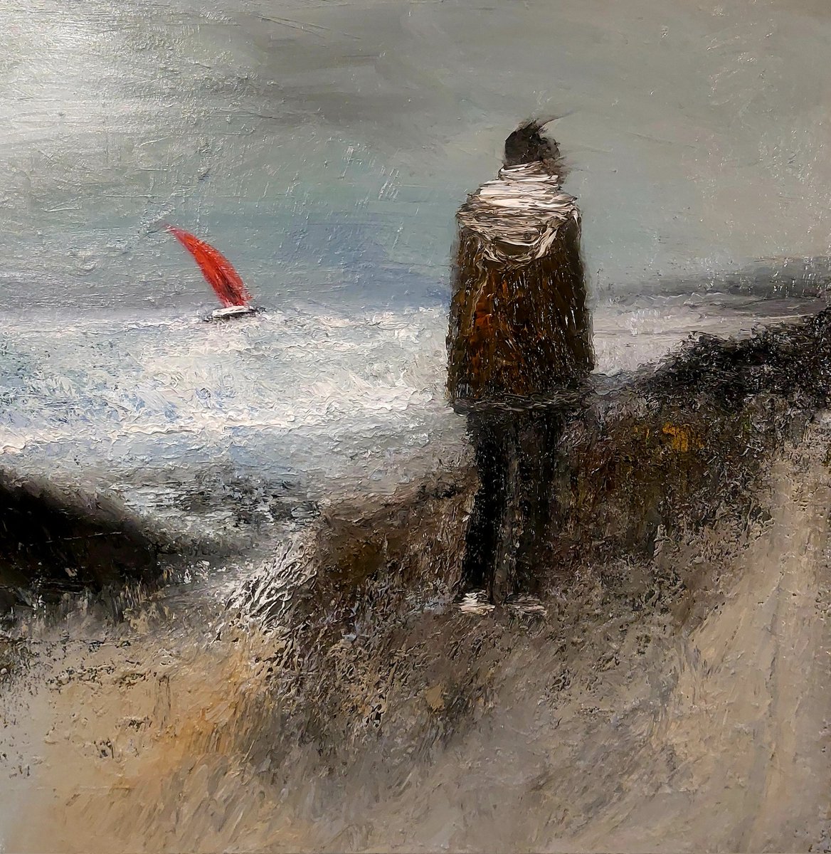 Red sail
Oil painting 
#art

Karadoherty181@gmail.com