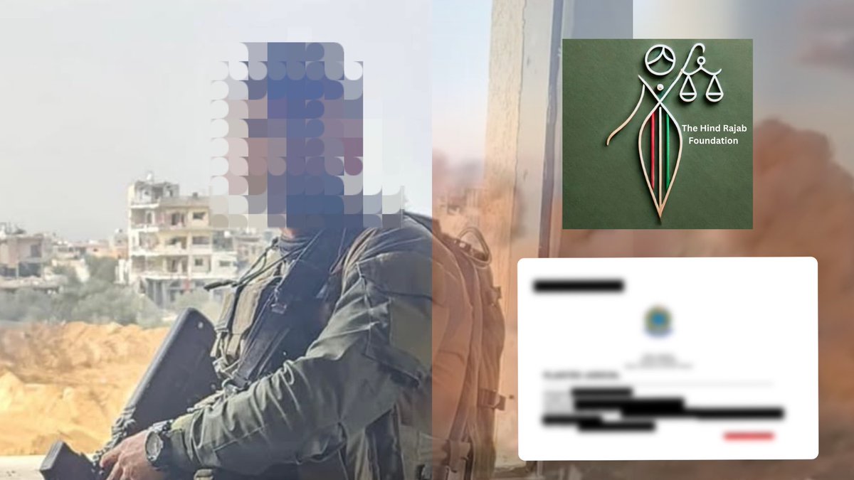 🚨🚨 Major Breakthrough❗️: 
A Brazilian court has taken action on a #HindRajabFoundation case against an Israeli suspect accused of war crimes, currently in Brazil on vacation. The court has issued an urgent order for police intervention against the suspect.
The HRF is calling