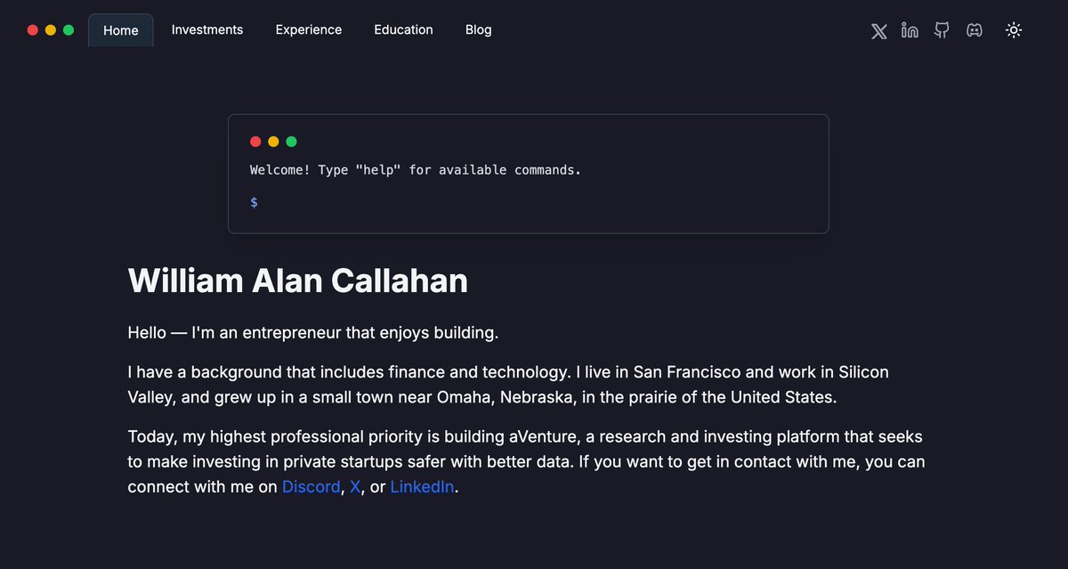 William Callahan tweet media