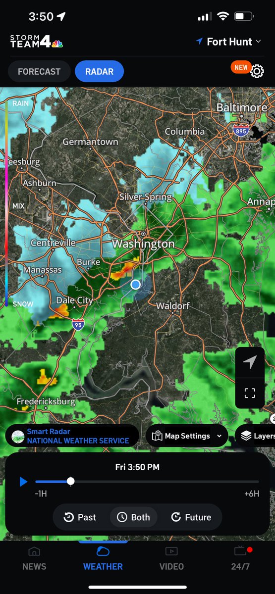_EmsRM's tweet image. heavy snow squalls in #forthunt and #capitolhill ❄️