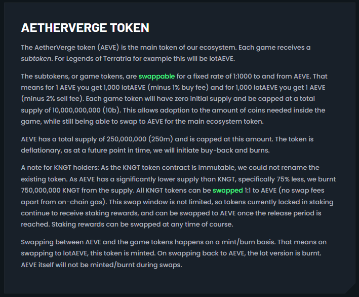 GlennT - Norwegian Knight (@glennnto) on Twitter photo If you are a gamer or crypto investor, I recommend that you go and look through the information available so far about AetherVerge and the upcoming games at
aetherverge.io <a href="/aetherverge_io/">AetherVerge🌕</a>
🎮
No financial advice but keeping a 💰 of AEVE tokens for the future might If you are a gamer or crypto investor, I recommend that you go and look through the information available so far about AetherVerge and the upcoming games at
aetherverge.io <a href="/aetherverge_io/">AetherVerge🌕</a>
🎮
No financial advice but keeping a 💰 of AEVE tokens for the future might