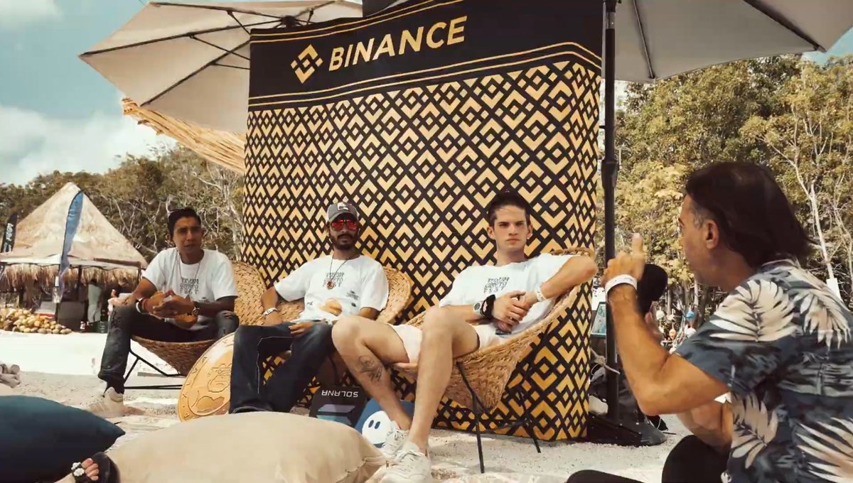 Where would  you like see $XELVA listed first?
@bitso or <a href="/binance/">Binance</a> ? 🤔

Tag you answer 👇

<a href="/TulumCryptoFest/">Tulum Crypto Fest</a> <a href="/BinanceLATAM/">Binance Latinoamérica</a> <a href="/GorillaeDAO/">GORILLAE GANG 🌐</a>
