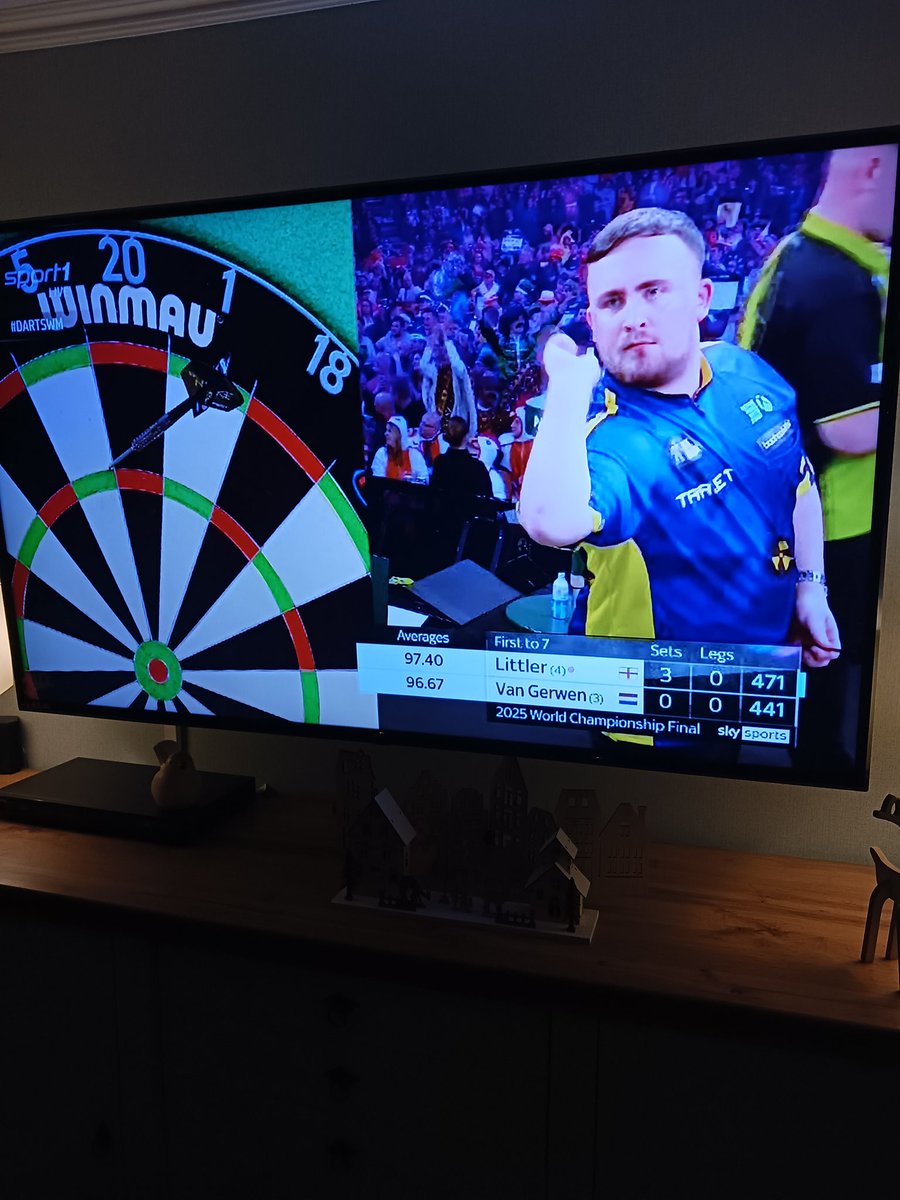 So souverän hätte ich es nicht gedacht,  es sei ihm gegönnt 🥳🥳🎯🎯