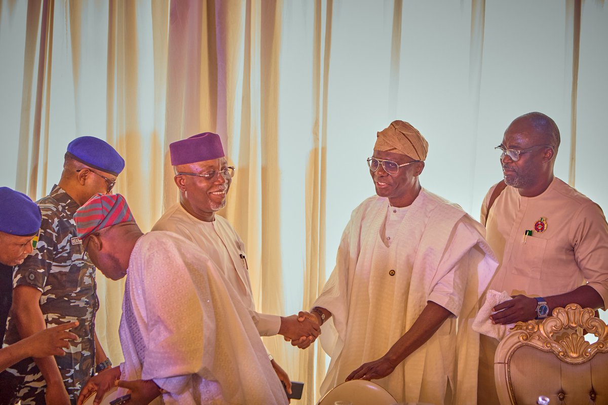 Earlier today, the Governor of Ondo State, Hon. Lucky Orimisan Aiyedatiwa, joined other governors and dignitaries at the 10th wedding anniversary celebration of the Governor of Imo State, Senator Hope Uzodinma and his wife, Barr. Chioma, in Owerri, Imo State.