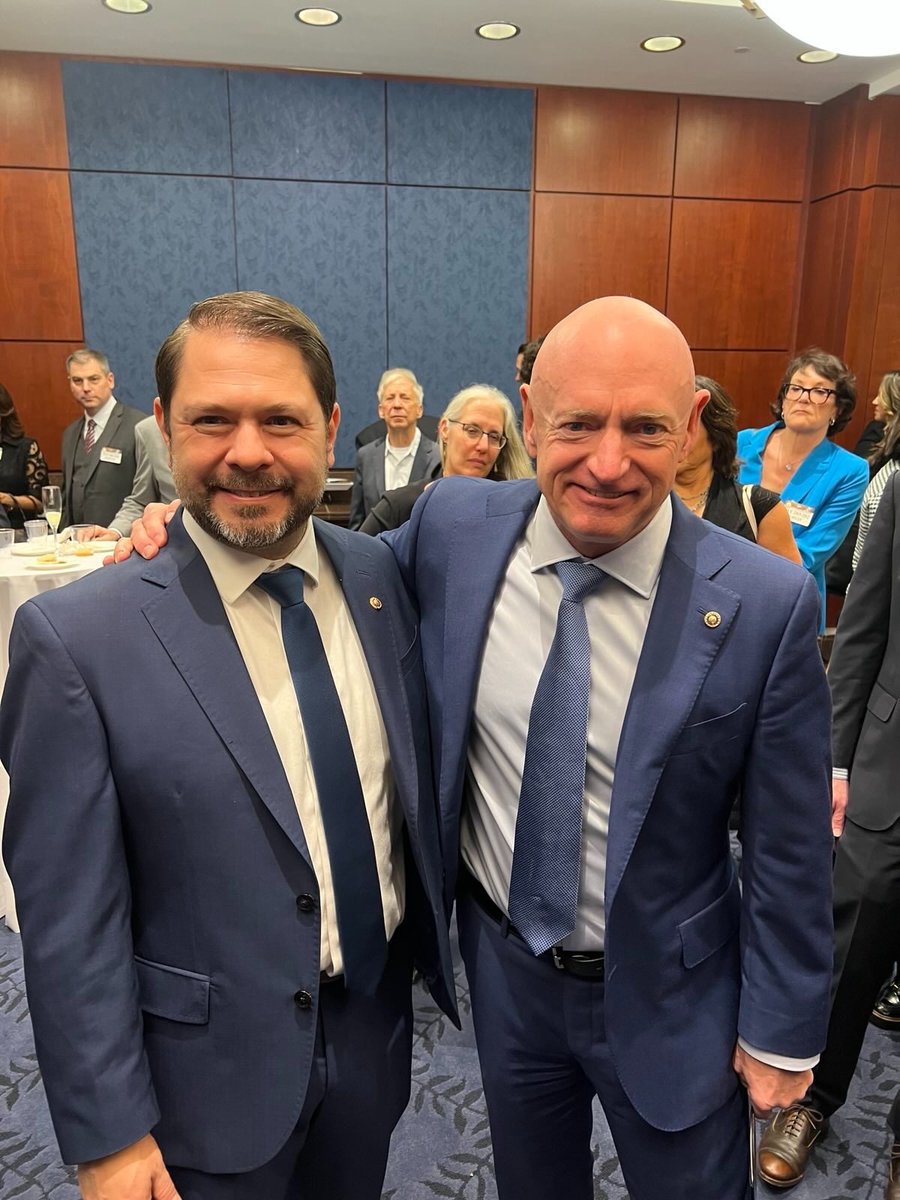 Senator Mark Kelly (@senmarkkelly) on Twitter photo Such a great day to be alongside my friend Ruben Gallego as he’s sworn in as Arizona’s next United States Senator.
We’ve got a lot of work to do for our great state and I look forward to getting it done together.
Welcome to the Senate, <a href="/SenRubenGallego/">Senator Ruben Gallego</a>! Such a great day to be alongside my friend Ruben Gallego as he’s sworn in as Arizona’s next United States Senator.
We’ve got a lot of work to do for our great state and I look forward to getting it done together.
Welcome to the Senate, <a href="/SenRubenGallego/">Senator Ruben Gallego</a>!