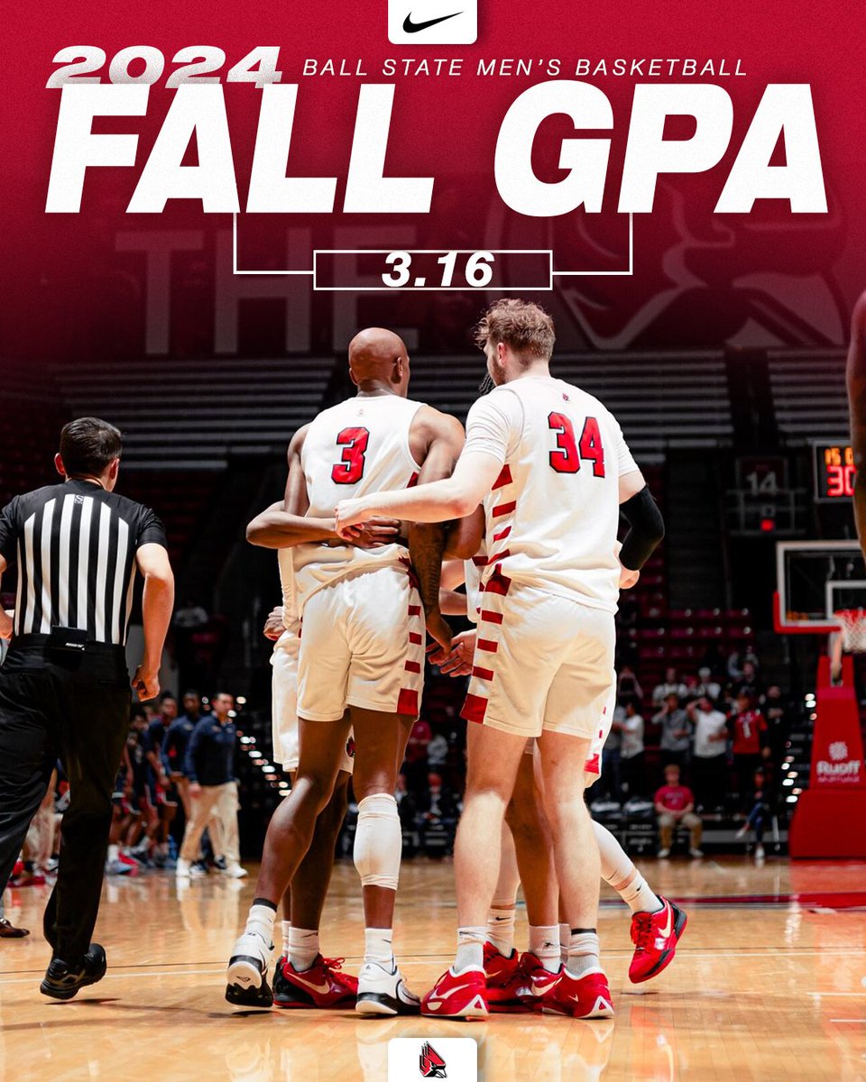 BallStateMBB's tweet image. 📚 Student-Athletes 🏀

A semester GPA record for the men's basketball team!

#ChirpChirp x #WeFly x #SmartCards