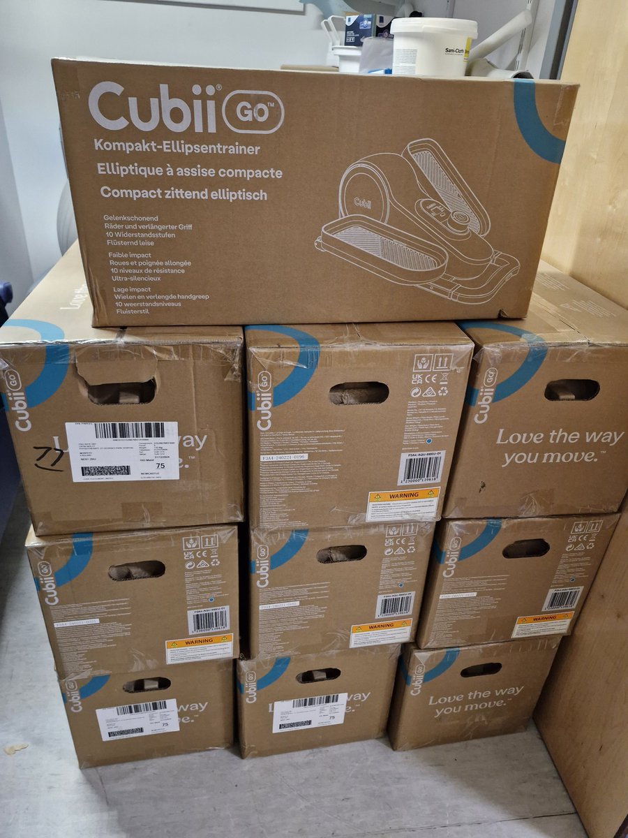 Well look what just arrived this afternoon! Project "tour de friends, peddle pushers" is about to commence!! 
#CubbiiGo
#functionalfitness
#newproject
