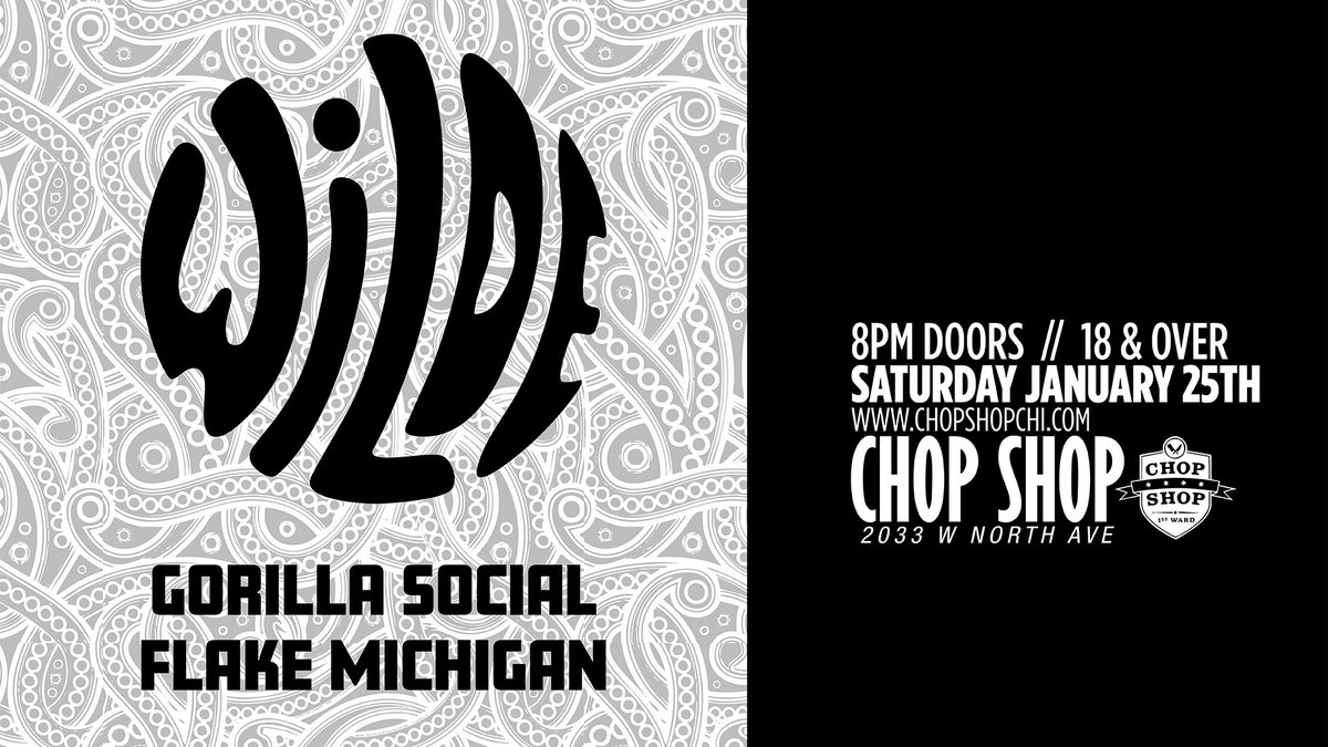 New year, same band…
New year, new show!
New year, new music?
Only one way for you to know:

link.dice.fm/EBHEHOSJRPb?sh…