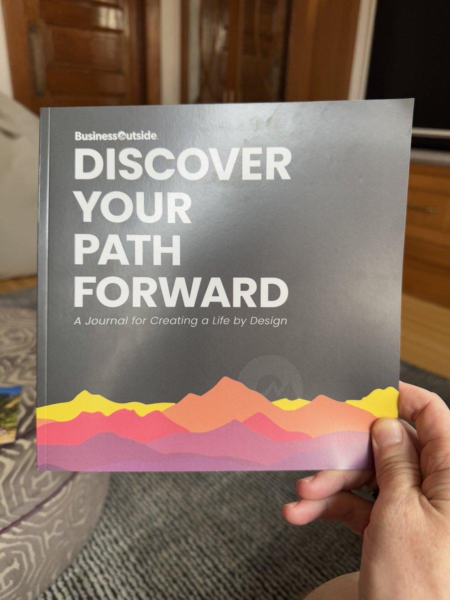I just finished making some observations about the last year and considering how I would like to spend my time in the year ahead with this really cool journal from my friend Bart Foster and his leadership experiences org <a href="/BizOutside/">BusinessOutside</a>