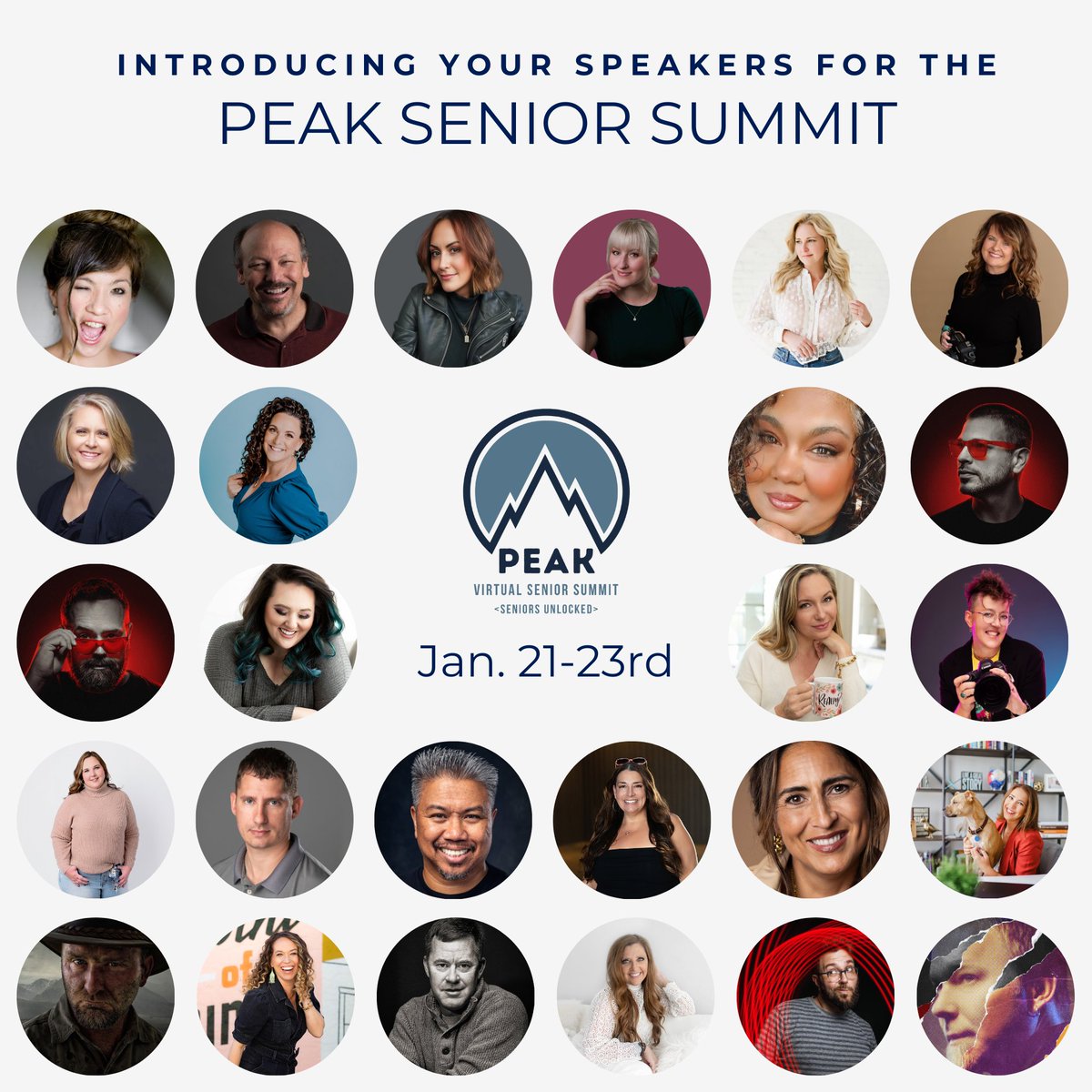 The Peak Senior Summit is here to help you unlock the strategies, tools, and confidence you need to thrive.⁠
✅ Learn from the industry's top experts⁠
✅ Gain actionable tips to grow your business⁠
✅ 100% FREE and online—no travel required!⁠
⁠