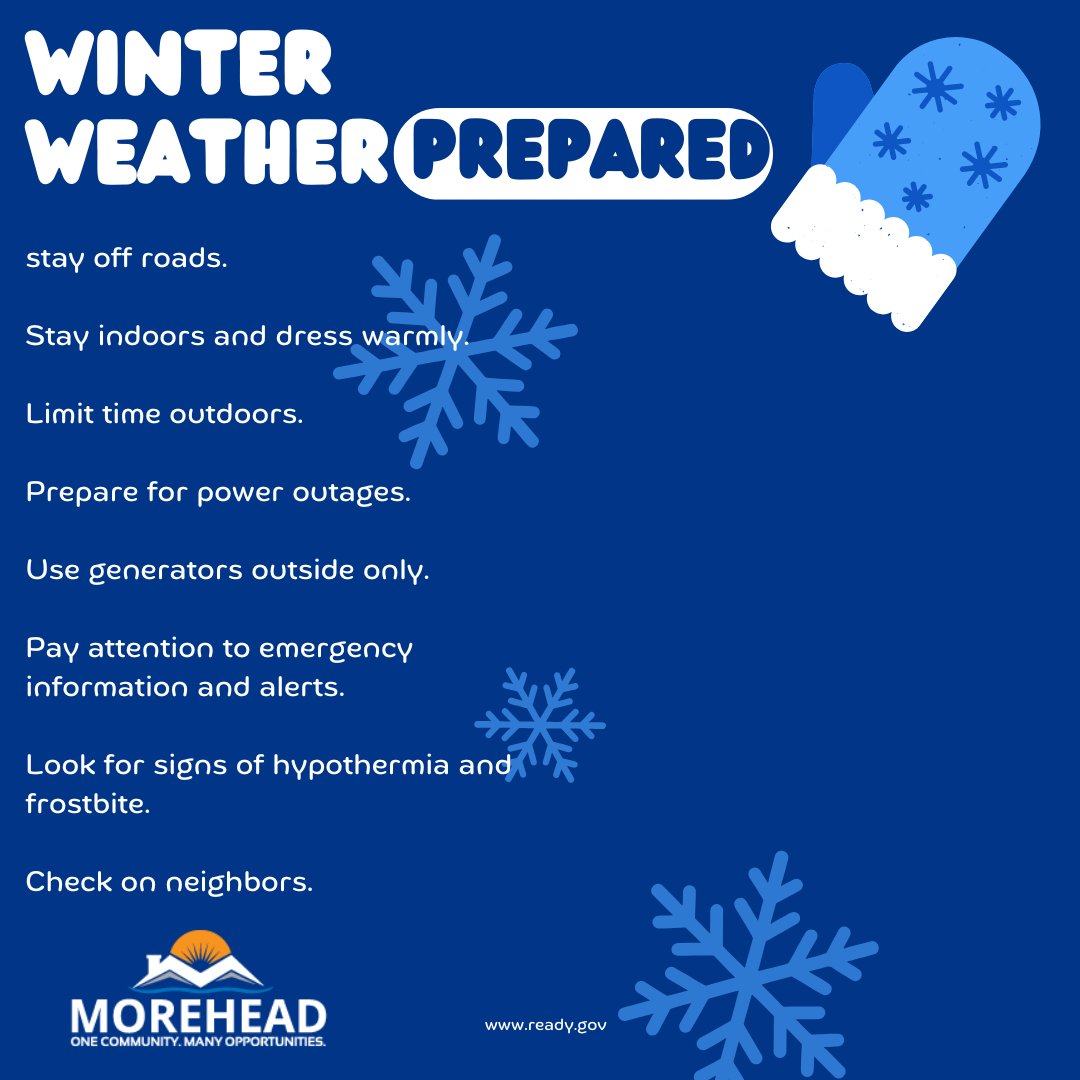 Be Winter Weather Prepared.