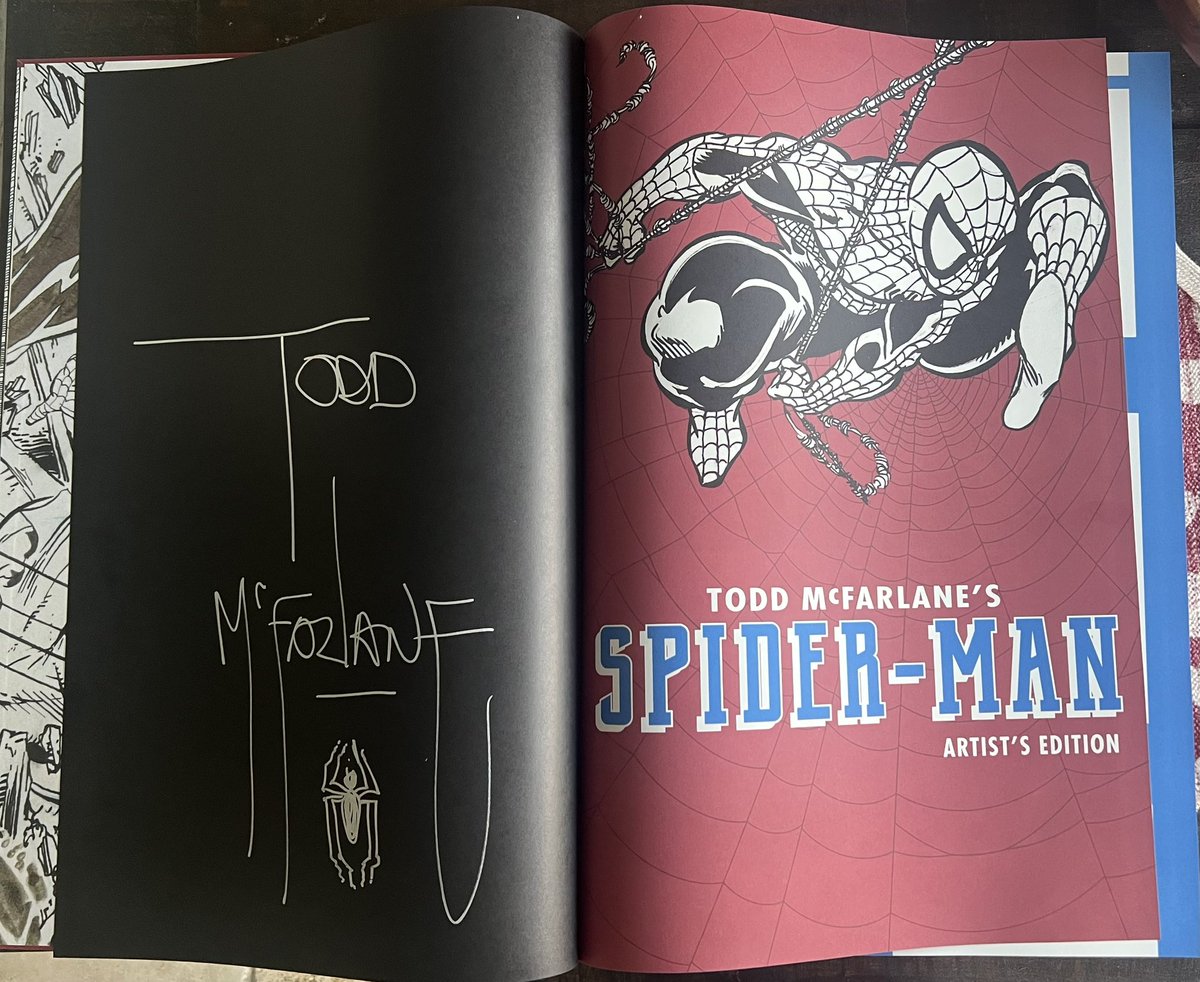 ThomasBaty11's tweet photo. If you are a @Todd_McFarlane fan and not part of the @OddKeyNFT community you really are missing out.  Not many opportunities out there to get a sick signature like this. https://t.co/8idCzrzimV