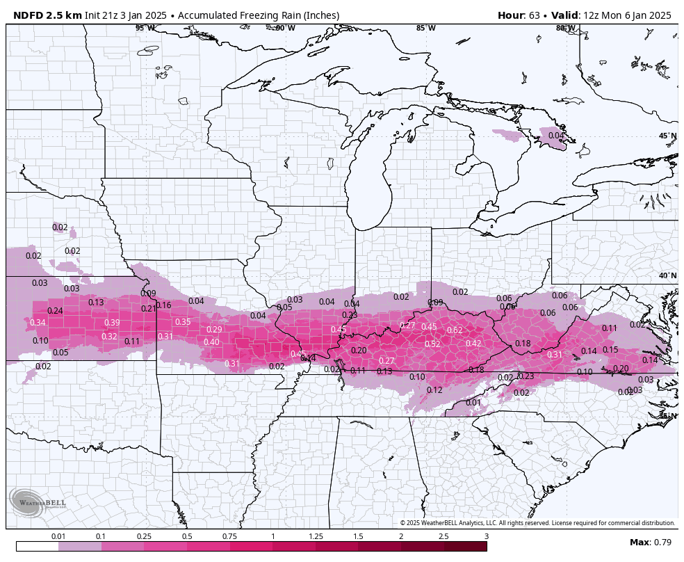 ryanhallyall's tweet image. UPDATE: Major winter storm bringing heavy snow and ice from Kansas to DC through Monday. Expect 6-12"+ snow from KC to DC metros, with dangerous 0.5" ice accumulations possible in MO/KY. Travel will be severely impacted.
