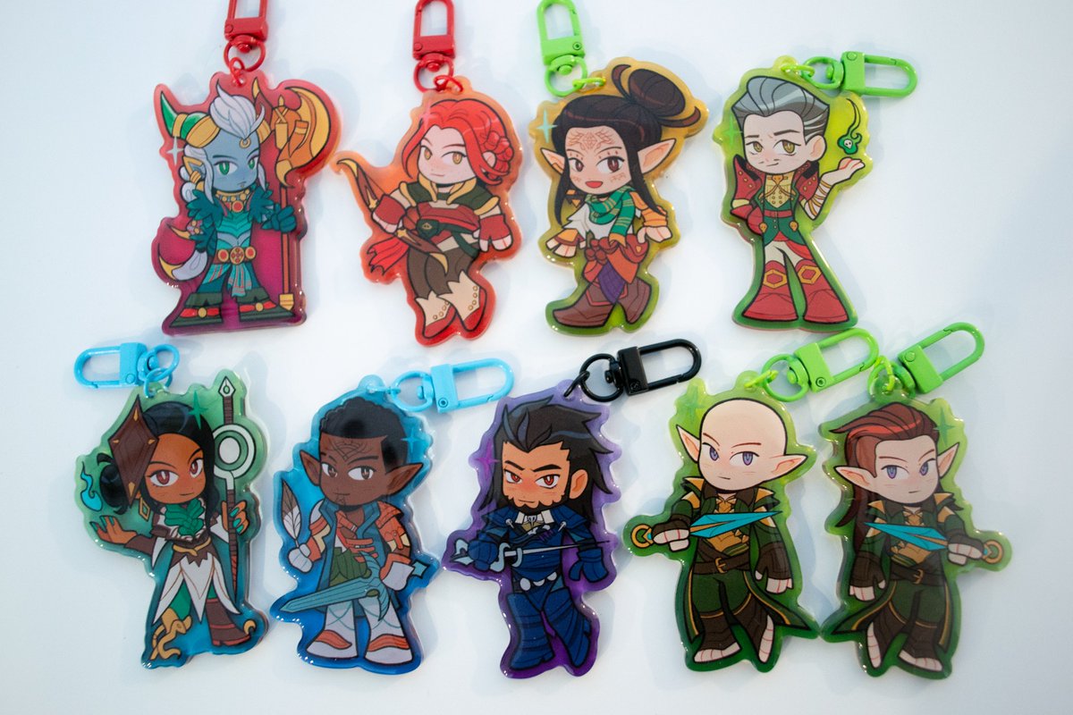 sacredmonster's tweet image. a few previews of my store update! store will be live 1/4 at 3pm ET 💫 #dragonage #datv #dragonageveilguard