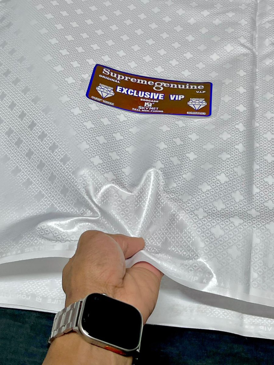 mgstextile's tweet photo. EXCLUSIVE VIP✨😍
Supreme geniune💪🏾
Available in
At Company Price always💯
Cubana Grammy Rick Rose Mendy Burna Valencia Yale Happy new year Akpi Venus Oxford Peter Obi Vazquez Zainab Tina Ceballos Bellingham #doggy #MILLEP $CANA Congratulations Oba #BONIC china Vivian Vinicius https://t.co/a3MejHCSu9