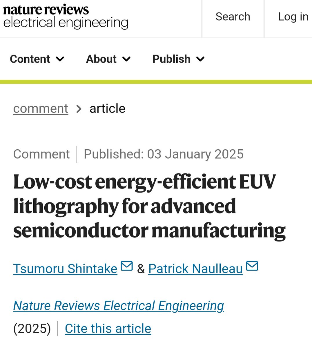 Congrats <a href="/TShintake/">Tsumoru Shintake</a> on your Nature article published today.