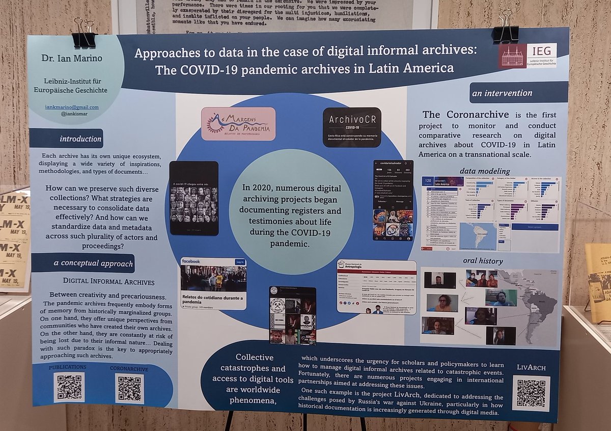 Centro de Humanidades Digitais IFCH Unicamp (@chdunicamp) on Twitter photo Nosso Coronarquivo presente na conferência "Archives as Data" na <a href="/Columbia/">Columbia University</a> University em Nova York!
Acesse informações sobre a memória digital da pandemia na América Latina aqui: chd.ifch.unicamp.br/node/84 Nosso Coronarquivo presente na conferência "Archives as Data" na <a href="/Columbia/">Columbia University</a> University em Nova York!
Acesse informações sobre a memória digital da pandemia na América Latina aqui: chd.ifch.unicamp.br/node/84