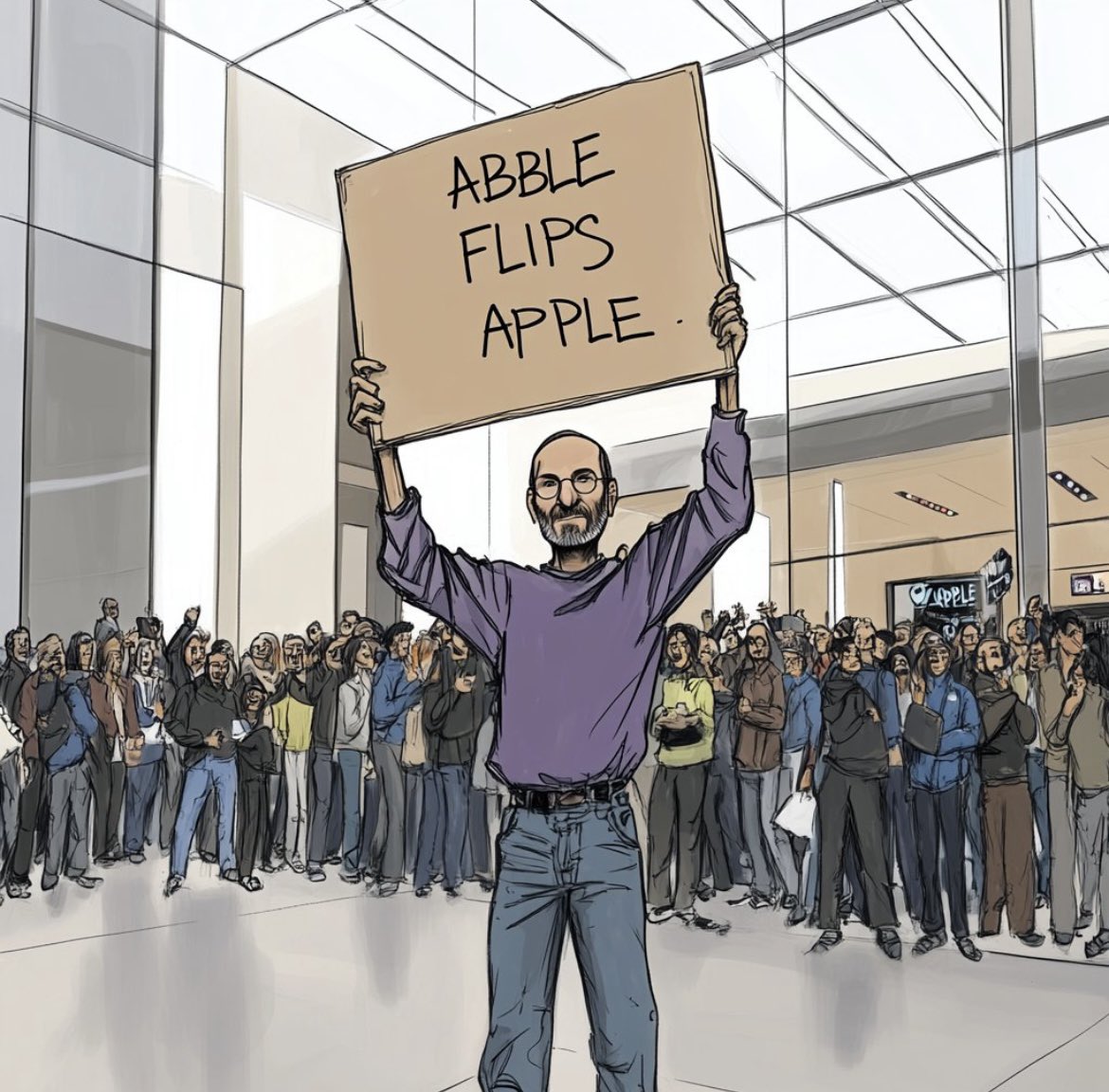 sweetl0u95's tweet image. #AbbleFlipsApple