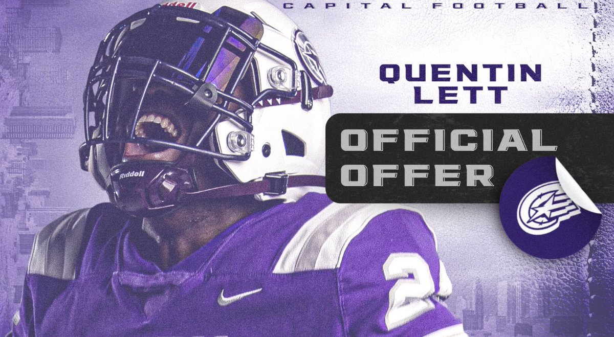 Blessed to receive a offer from <a href="/CapitalU_FB/">Capital University Football</a> !
<a href="/Coachcalexander/">Charles Alexander</a> <a href="/BGrubbs66/">Ben Grubbs</a> <a href="/Velocity_FB/">Velocity Football Academy™</a> <a href="/JasonKervin/">panthers4theWIN</a> <a href="/RecruitGeorgia/">Recruit Georgia</a> <a href="/NEGARecruits/">Northeast Georgia Recruits</a>