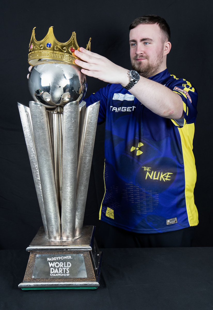 THE PRINCE OF THE PALACE IS NOW THE KING OF THE WORLD!!!!!!!!

LUKE LITTLER IS THE NEW WORLD DARTS CHAMPION!!!!!!!!!!!!!!

HISTORY IS MADE!!!!!!!!!!!!!!