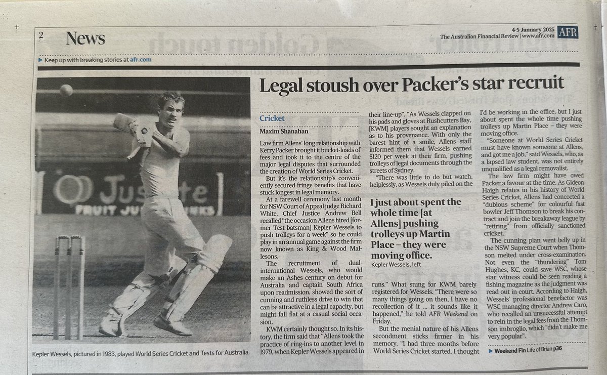 pjfmullins's tweet image. First appearance/mention of the KWM history in the press:
