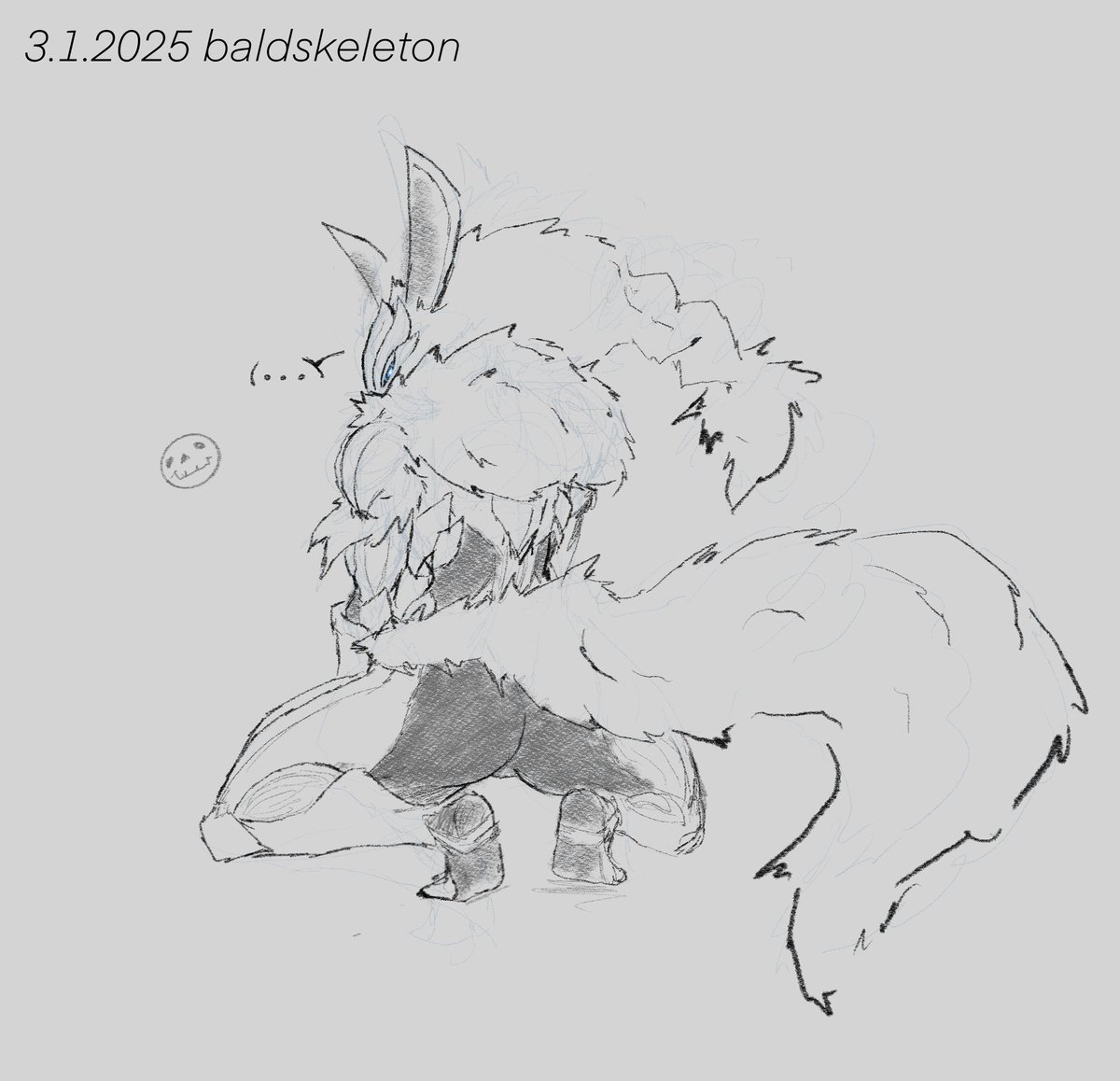 Skele / Calaca π (@fun_skeleton) on Twitter photo (Basically) Daily Sketches
3.1.2025
The Hare caught you staring (Basically) Daily Sketches
3.1.2025
The Hare caught you staring