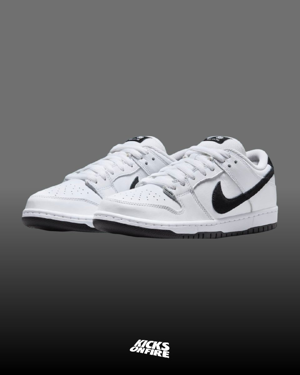 nike sb dunk low iw white black