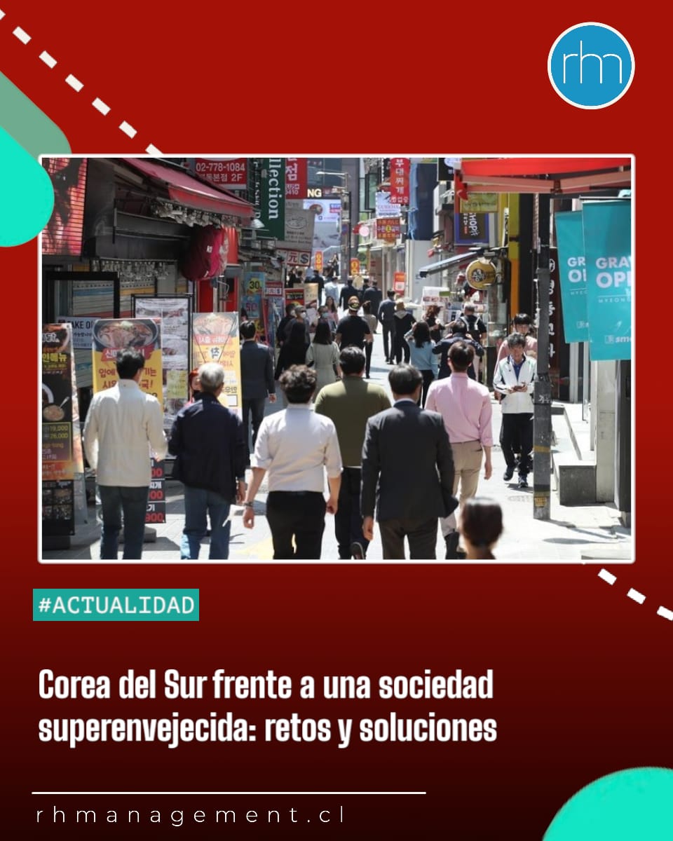 📌#Actualidad 🌏 Corea del Sur será una sociedad superenvejecida en 2025.

Más del 20% de la población tendrá +65 años, impactando economía y salud.

La tecnología y políticas públicas buscan soluciones.

👉 Lee más en RH Management: rhmanagement.cl/corea-del-sur-…