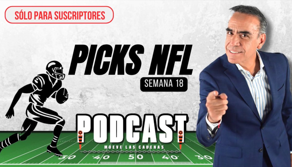 quiquegaray's tweet photo. Listo y a sus órdenes #PicksNFL para la última jornada regular. Van seis Picks de Parlay y 8 en Teaser de siete pts.

Sólo para miembros suscriptores:

https://t.co/EuibSZZChs https://t.co/b2lzjRHt6Y